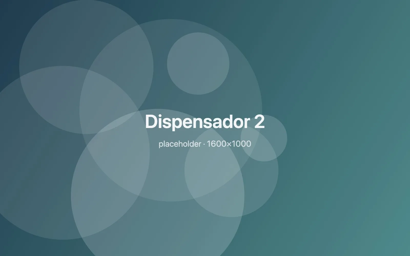 Placeholder image: Dispensador 2