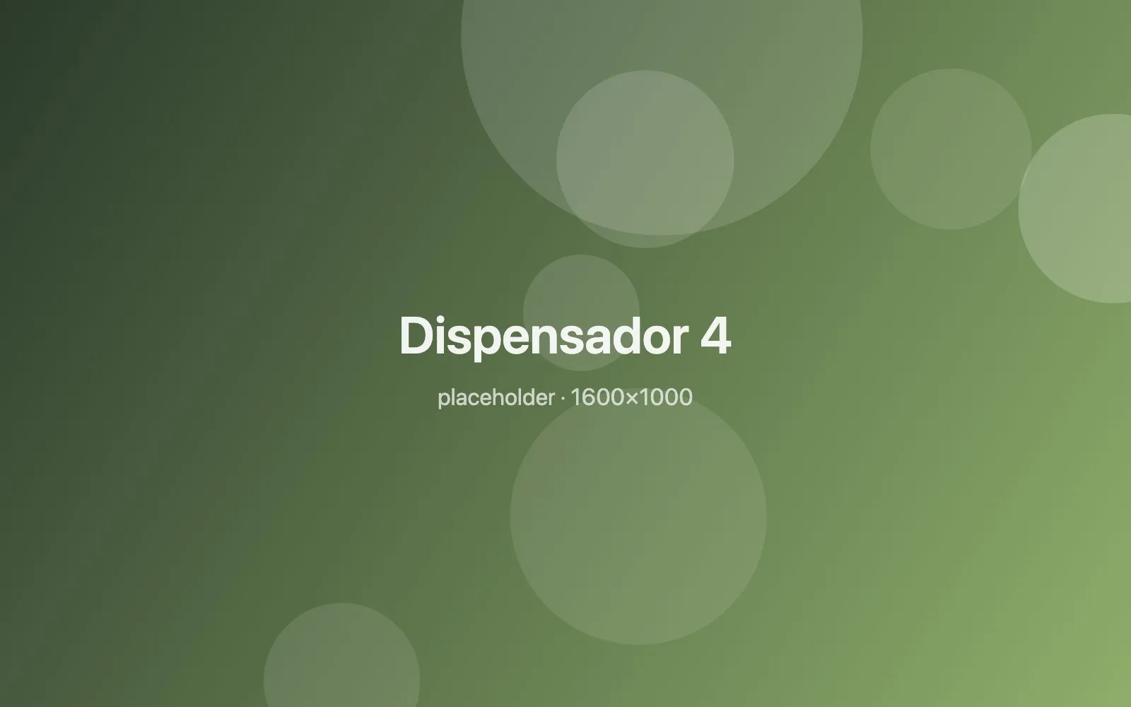 Placeholder image: Dispensador 4